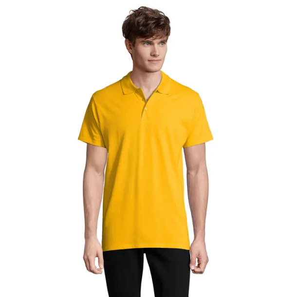 SPRING II MEN POLO-210g Gold