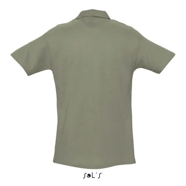 SPRING II MEN POLO-210g khaki