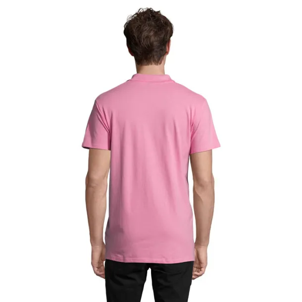 SPRING II MEN POLO-210g orchid pink