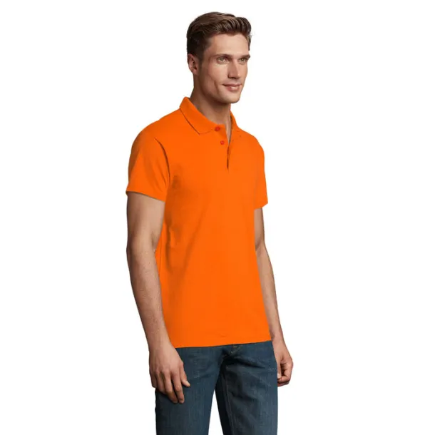 SPRING II MEN POLO-210g Orange