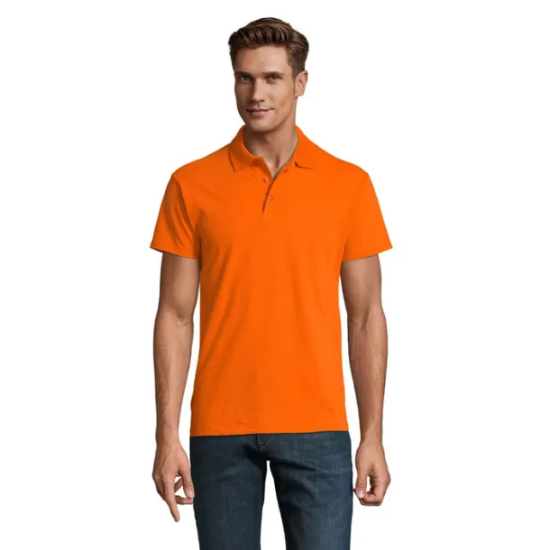 SPRING II MEN POLO-210g Orange