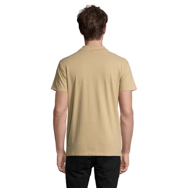 SPRING II MEN POLO-210g Sand