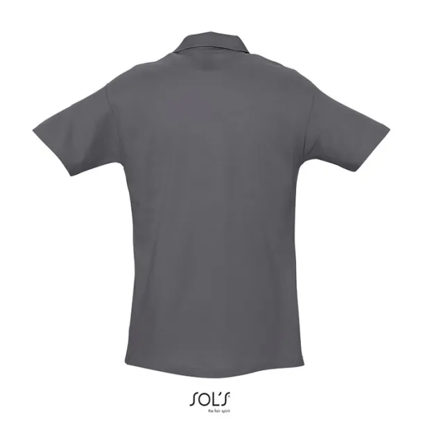 SPRING II MEN POLO-210g Mouse Grey