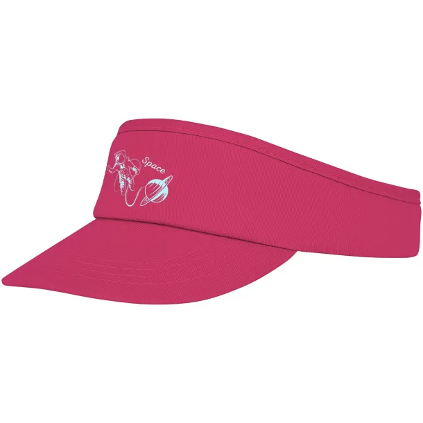 Hera sun visor - Elevate Essentials Magenta