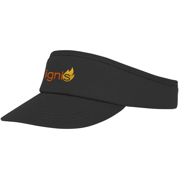 Hera sun visor - Elevate Essentials Solid black