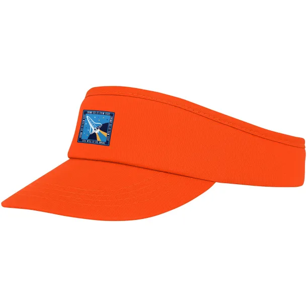 Hera sun visor - Elevate Essentials Orange