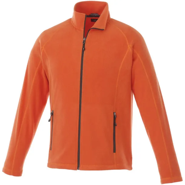 Rixford polyfleece full zip - Elevate Life Orange