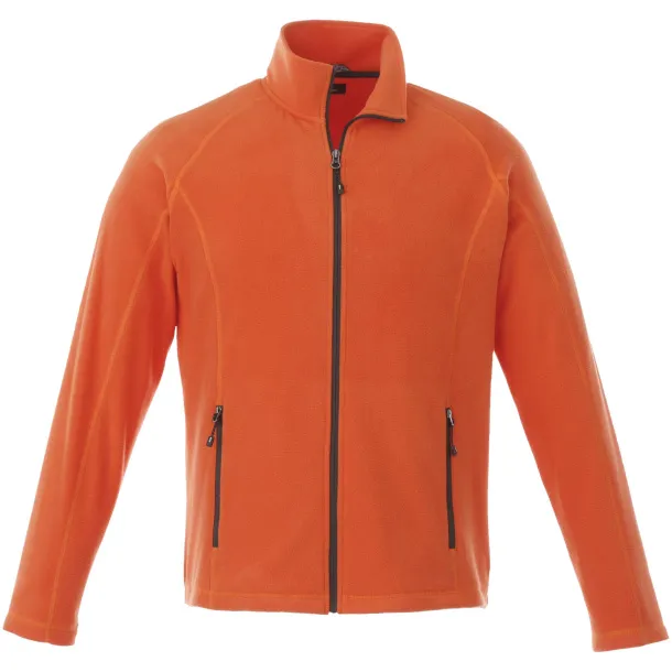 Rixford polyfleece full zip - Elevate Life Orange