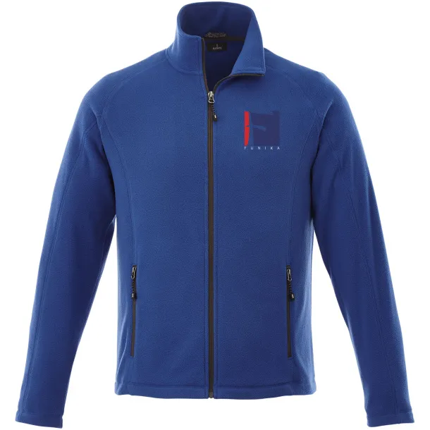 Rixford jakna od poliestera i flisa - Elevate Life Classic royal blue