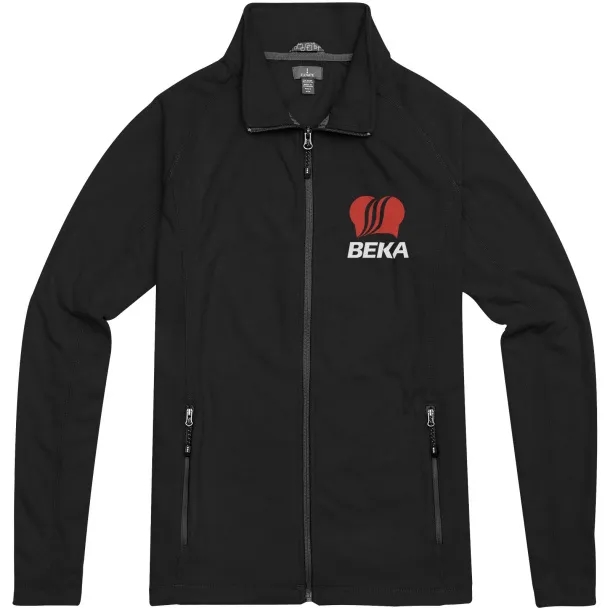 Rixford polyfleece full zip - Elevate Life Crna