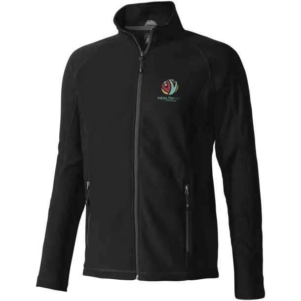 Rixford polyfleece full zip - Elevate Life Crna