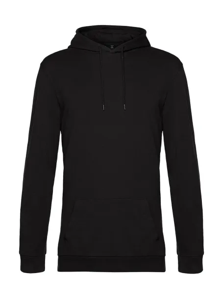  Unisex frotirni hoodie, 280 g/m² - B&C Black Pure