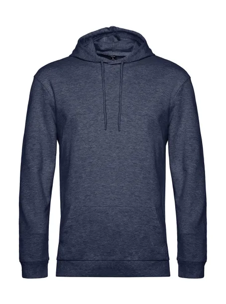  Unisex frotirni hoodie, 280 g/m² - B&C Heather Navy