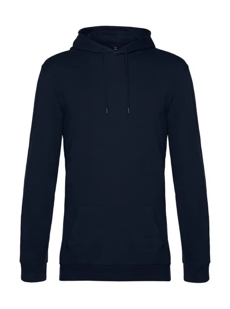  Muški frotirni hoodie - B&C Mornarsko plava