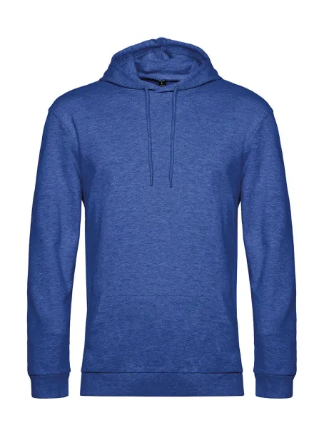 Unisex frotirni hoodie, 280 g/m² - B&C Heather Royal Blue