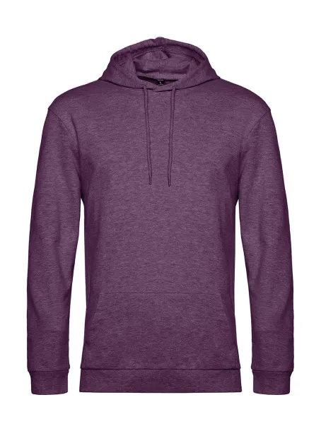  Unisex frotirni hoodie, 280 g/m² - B&C Heather Purple