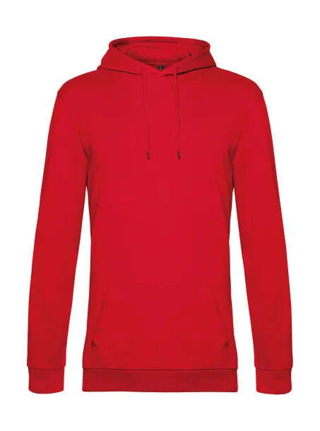  Unisex frotirni hoodie, 280 g/m² - B&C Crvena