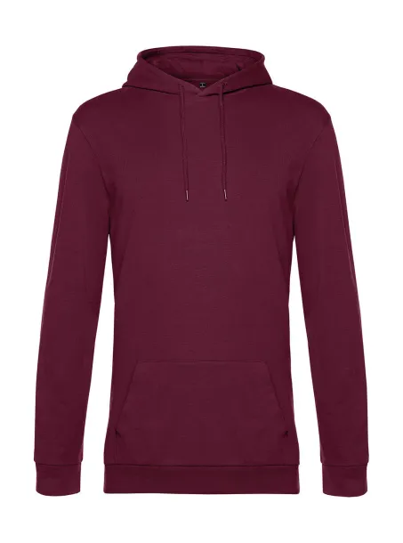  Unisex frotirni hoodie, 280 g/m² - B&C Wine