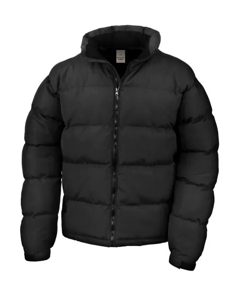  Holkam Down Feel Jacket - Result Urban Black