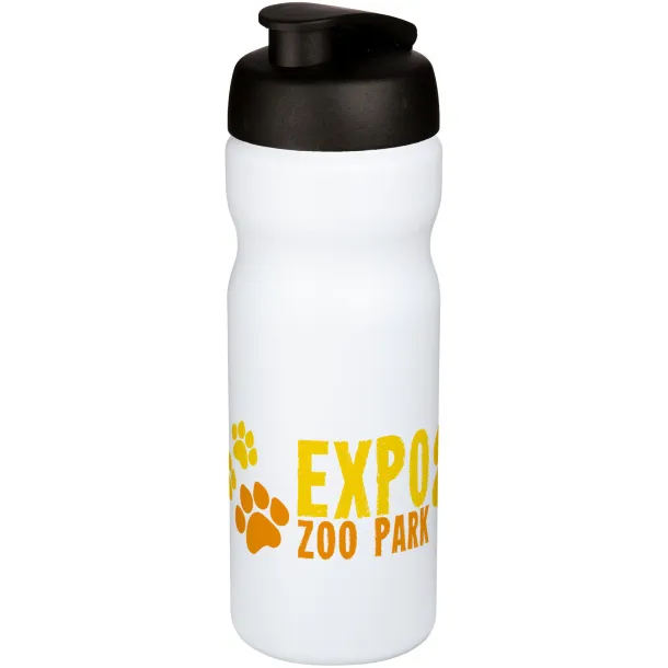 Baseline® Plus 650 ml flip lid sport bottle White Crna