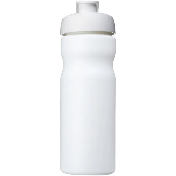 Baseline® Plus 650 ml flip lid sport bottle - Unbranded White