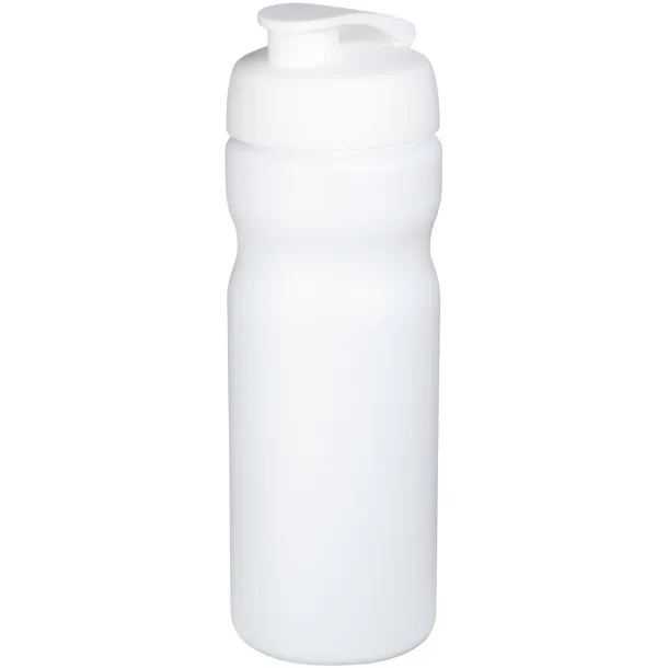 Baseline® Plus 650 ml flip lid sport bottle - Unbranded White