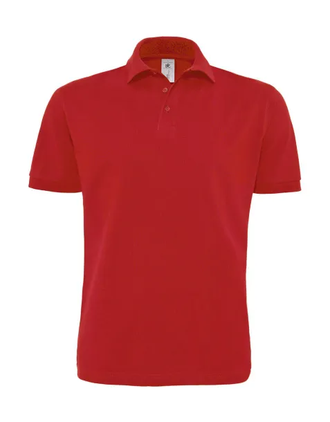  Piqué polo majica, 230 g/m² - B&C Crvena