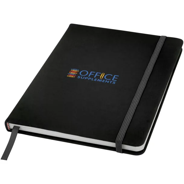 Spectrum A5 notebook with dotted pages Solid black