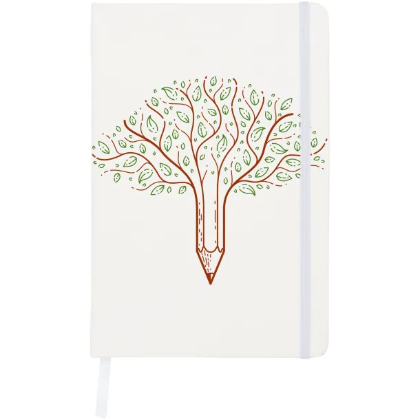 Spectrum A5 notebook with dotted pages - Unbranded White