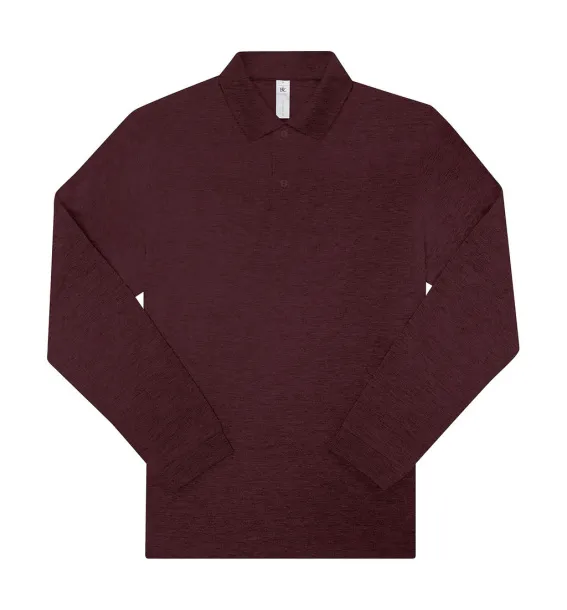  Muška polo majica, 210 g/m² - B&C Heather Burgundy