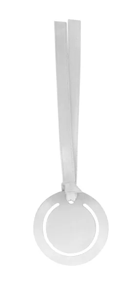Edelmark Creative bookmark, round Silver