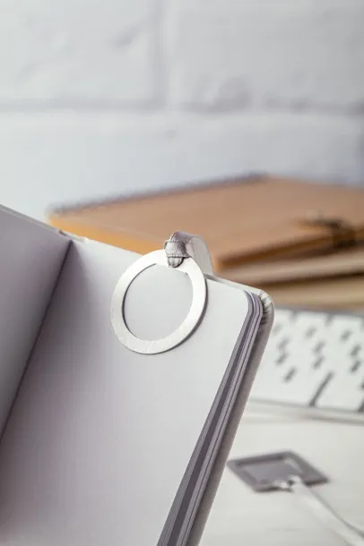 Edelmark Creative bookmark, round Silver