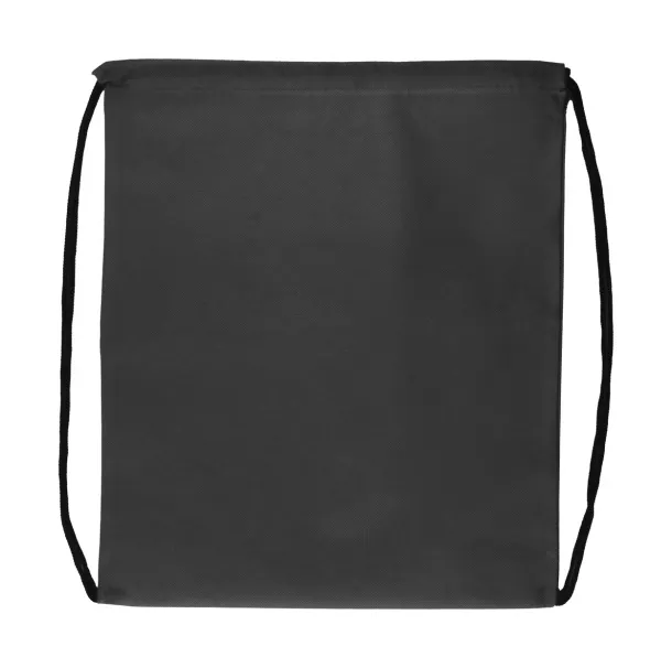 Pully drawstring bag Black