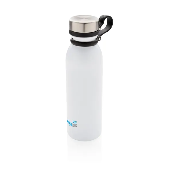  Copper vacuum insulated bottle with carry loop - XD Collection White 