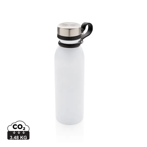  Copper vacuum insulated bottle with carry loop - XD Collection White 