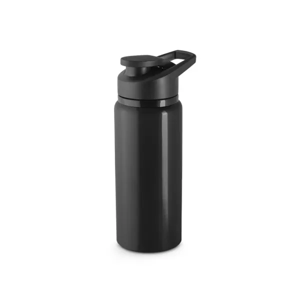 SHAWN Sports bottle in 90% recycled aluminium 660 mL - Beechfield Black