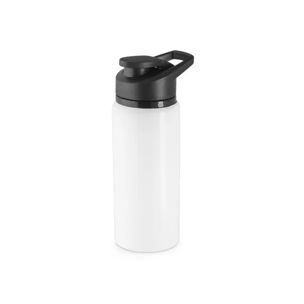 SHAWN Sports bottle in 90% recycled aluminium 660 mL - Beechfield White