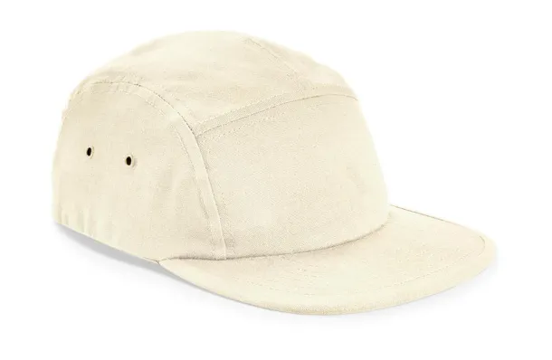  Canvas 5 Panel Cap - Beechfield Natural