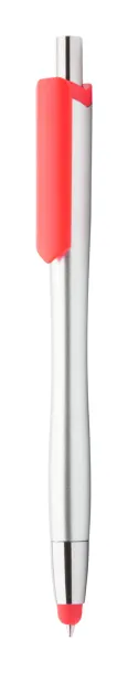 Archie touch ballpoint pen Red Silver