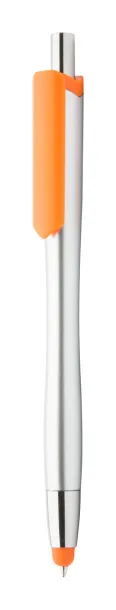 Archie touch ballpoint pen Orange Silver