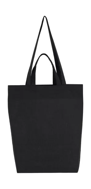  Double Handle Gusset Bag, 140 g/m² - SG Accessories - BAGS Black