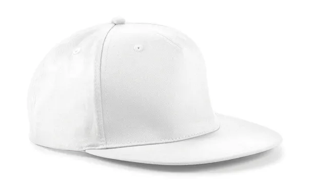  Snapback šilterica - 5 panela - Beechfield Bijela