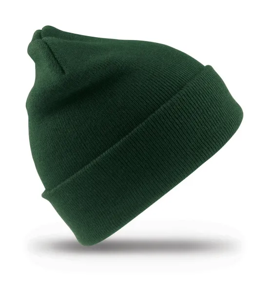  Woolly Ski Hat - Result Winter Essentials Bottle Green