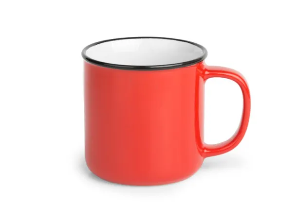 BETTY Keramička šalica, 250 ml - CASTELLI Crvena
