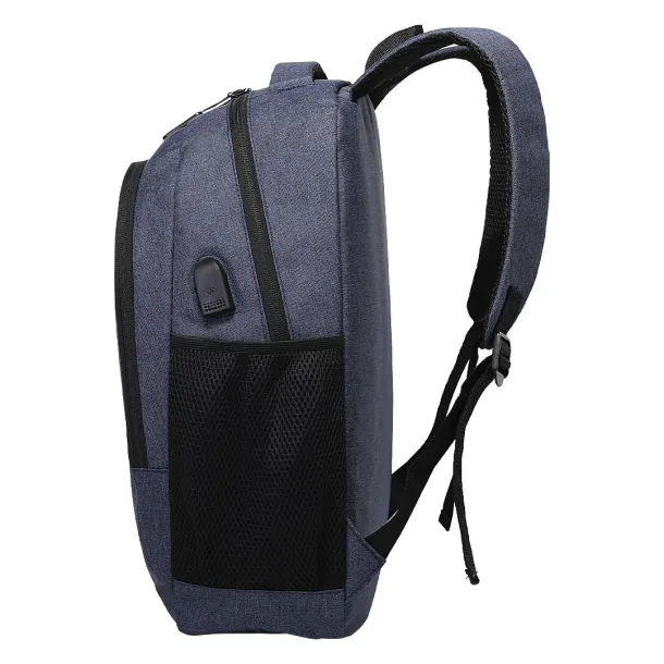 LEO Business backpack - BRUNO Blue