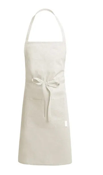 Cuoco cotton apron Beige