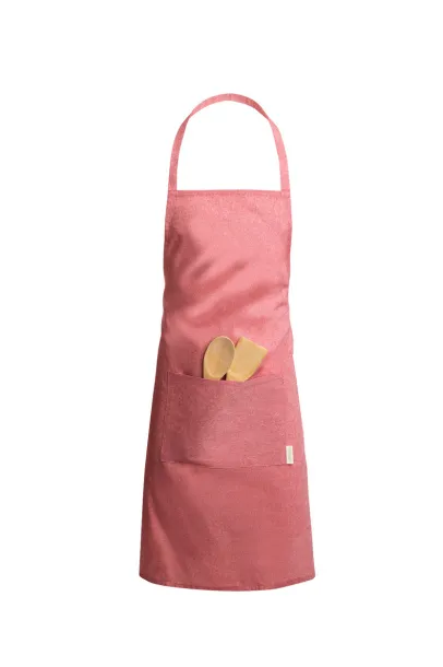 Cuoco cotton apron Red