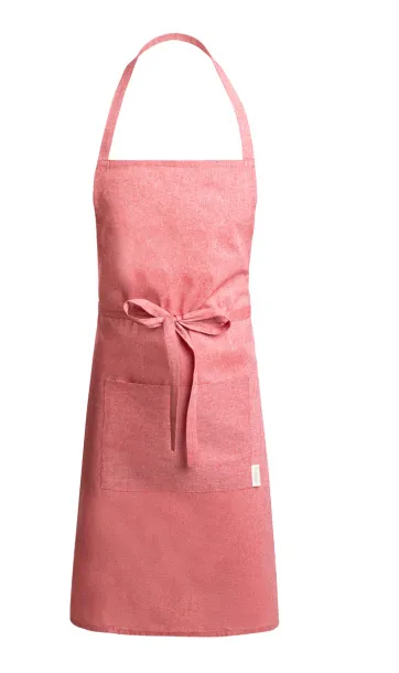 Cuoco cotton apron Red