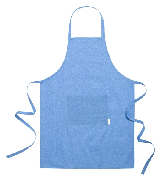 Cuoco cotton apron Blue