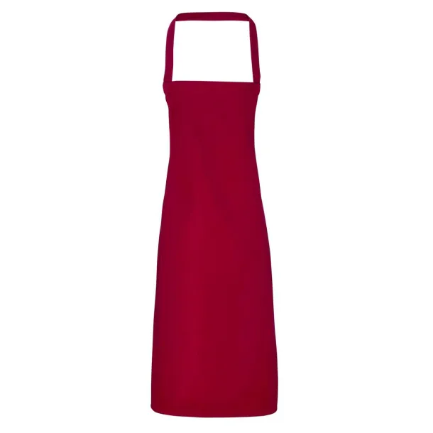  100% COTTON BIB APRON - Premier Burgundy